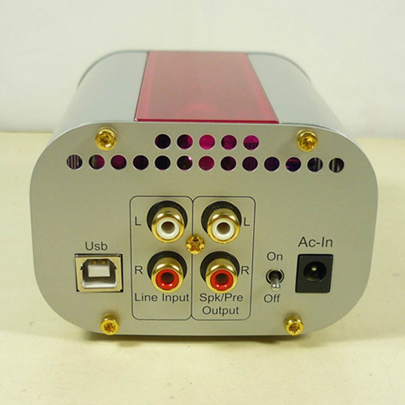 Xiang Sheng TE7022L DA-04A USB DAC coaxial fiber 24bit 96K Hz silv