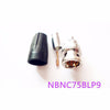 BNC Connector 2pcs/lot NBNC75BLP9 NEUTRIK Digital high-definition HD-SDI 75-4 BNC Q9 Cable Plug HIFI DIY