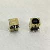 USB B Type Female 90 Degree DIP Connector Gold-plated 3u Thickness for HIFI Decoder Accessories