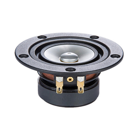 Mark HIFI 3 Inch Full Range Speaker Unit 1 Pair Metal Cone 4 Ohms 8-15W 104Hz-22KH