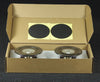 Mark HIFI 3 Inch Full Range Speaker Unit 1 Pair Metal Cone 4 Ohms 8-15W 104Hz-22KH