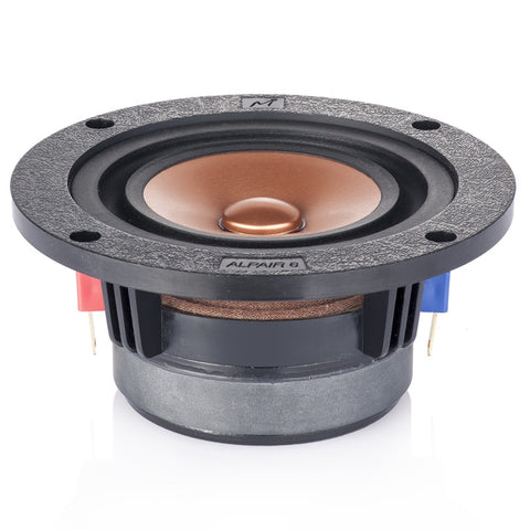 Mark HIFI 3.5 Inch Full Range Speaker Unit 1 Pair Metal Cone 4 Ohms 15-30W 60Hz-20KH