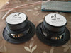 Mark HIFI 6.5 Inch Full Range Speaker Unit 1 Pair Metal Cone 8 Ohms 40-80W 89Db 41Hz-22KHz