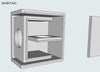 IWISTAO HIFI 4 Inches Full Range Speaker Empty Cabinet Reflective Structure 1 Pair Birch Wood Tube Amp