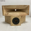 IWISTAO HIFI Empty Wood Horn  1 Inch Throat Hole 1 Pair Treble Compensation for Full Range Speaker Wide 399mm