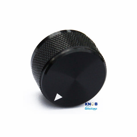 IWISTAO Solid Potentiometer Knob 4pcs/lot Aluminum Skid Knurled HIFI Amp D30 H17mm DIY