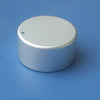 IWISTAO Solid Potentiometer Knob 2pcs/lot Aluminum Switch Amp OD44mm H22mm ID6mm Silver DIY