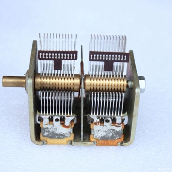 Dual Variable Capacitor 2 x 365PF Inventory Product for Tube Tuner Radio