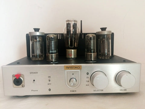 IWISTAO Bluetooth 4.0 Tube Amplifier FU50 Power Stage  2x12W Class A Signal-ended Headphone Amp HIFI