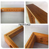 IWISTAO DIY Wooden Casing for Tube Amplifier Chassis 480X380X80 Teak Wood Top Down Aluminum Plate